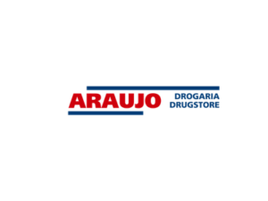 Logotipo oficial da Drogaria Araujo Pet no site Garimpada
