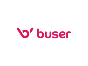 Cupom Buser válido e logotipo oficial da empresa para desconto em passagens de ônibus
