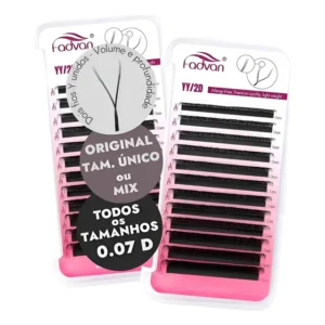 Cílios Fadvan Y Volume Brasileiro - Yy Tamanho Único | Mix