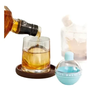 Forma De Gelo Redonda Esfera Grande Para Drink Whisky