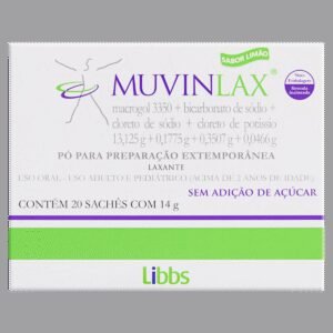 Muvinlax Pó 14g Limão - 20 Sachês