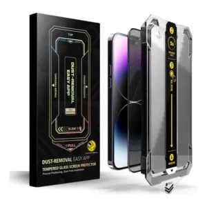 Película Privacidade 3d Com Aplicador Compatível Com iPhone