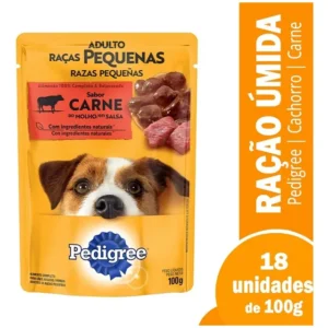 Ração Úmida Para Cachorro Pedigree Premium Adulto Raças Pequ