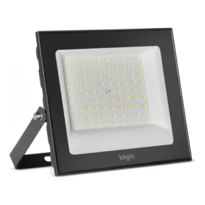 Refletor 200w Led Rua Poste Energia Bivolt Prova Dágua Watts 127/220v Preto Branco-frio