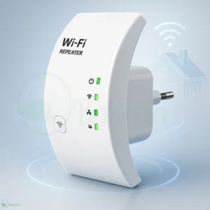 Repetidor Amplificador Bahrein 1800mbps Extensor Sinal Wifi 2.4ghz Branco - Marca Bahrein