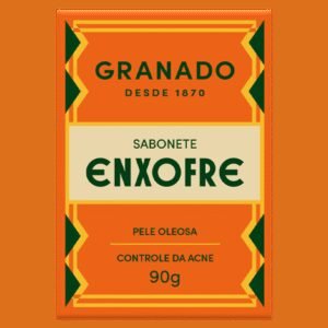 Sabonete Barra Enxofre 90g 7% Base 100% Vegetal Granado