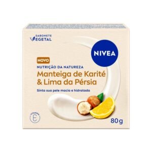 Sabonete Vegetal NIVEA Nutrição Da Natureza Manteiga De Karité e Lima Da Pérsia - 80g