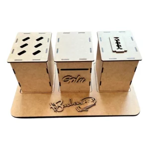 Suporte Gola Porta Tesoura Descarte Lamina Navalha Barbeiro