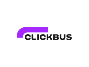 Cupom ClickBus válido e logotipo oficial da empresa para desconto em passagens de ônibus