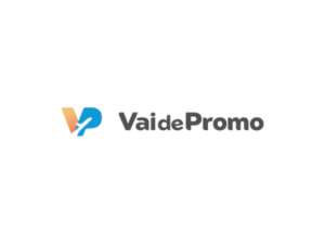 Logotipo oficial do Vai de Promo para busca de passagens aéreas baratas e seguro viagem com desconto no site Garimpada.